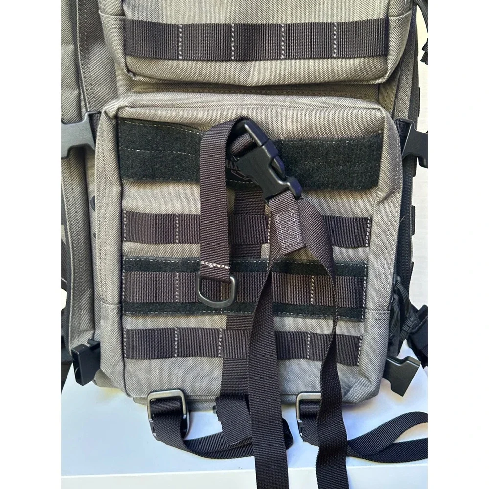 Maxpedition Falcon-II Tactical Backpack Gray Foliage Green Molle Hiking Bag